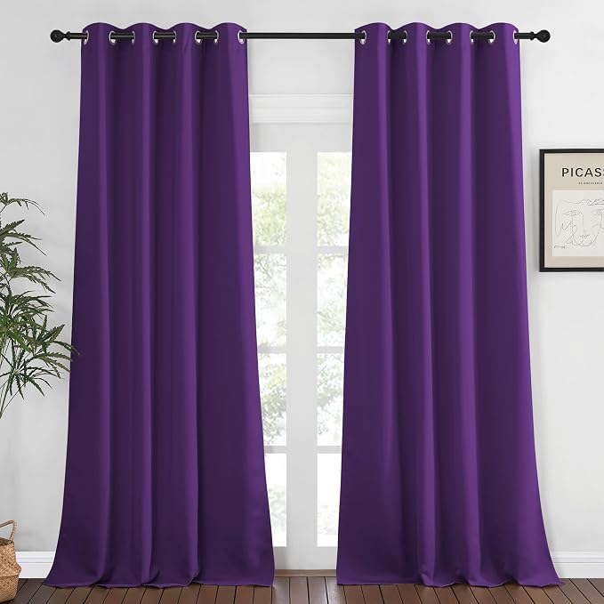 NICETOWN Blackout Curtains 120 inch Length by NICETOWN