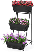 Vertical Raised Garden Bed 3 Tier Elevated Garden Planters Stand Up Garden by BTY