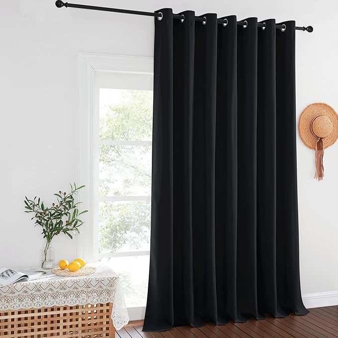 NICETOWN Black Out Blinds for Sliding Doors by NICETOWN