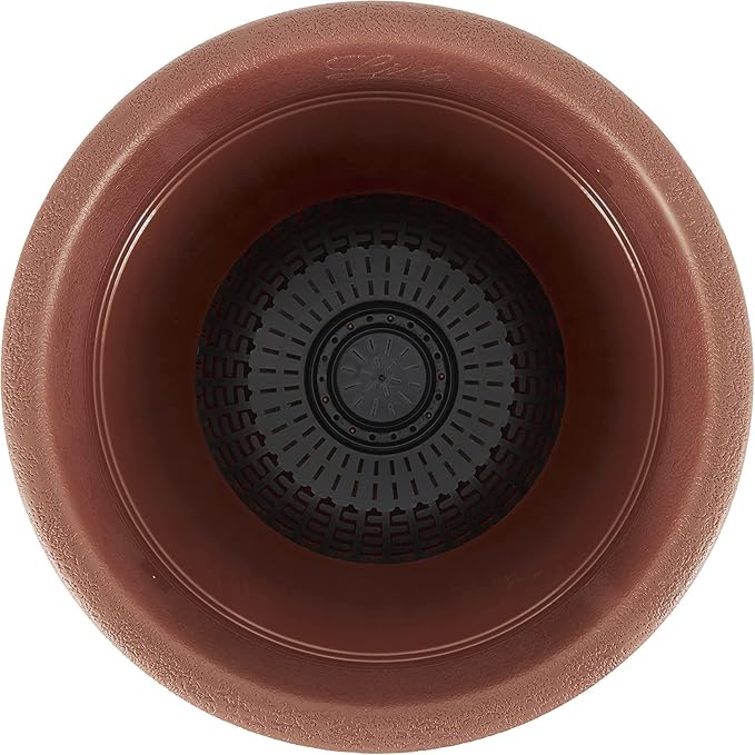The HC Companies Sierra Round Self-Watering Pot - Image 4