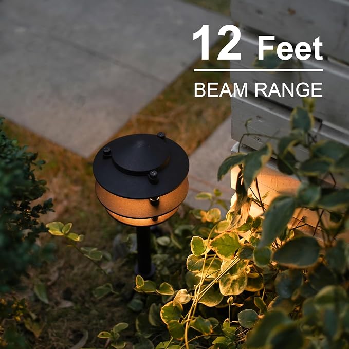 GOODSMANN Landscape Lighting 8PK Pathway Lights Low Voltage 2.2 Watt LED 12V AC - Image 5