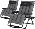 UDPATIO Oversized Zero Gravity Chair 33In XXL Patio Reclining Chair by UDPATIO