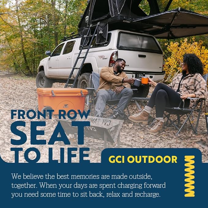 GCI Outdoor Kickback Rocker Outdoor Rocking Chair - Image 6