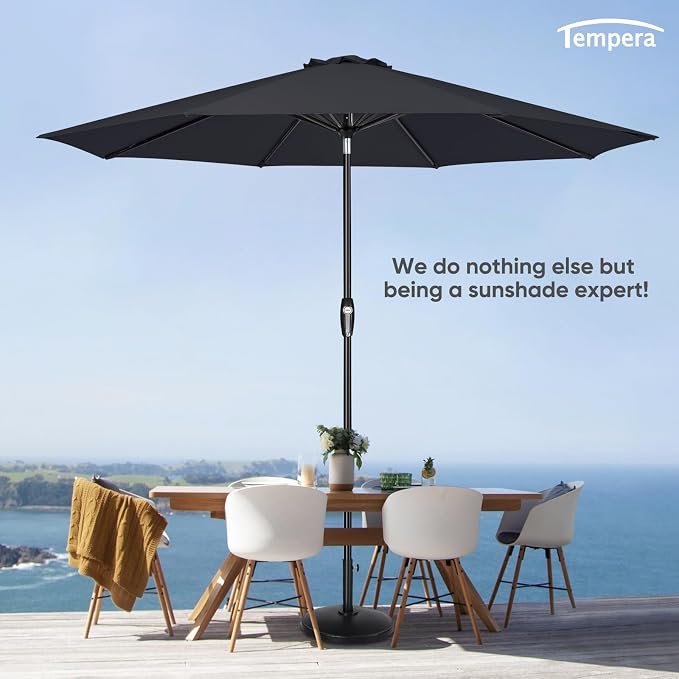 Tempera Patio Market Outdoor Table Umbrella - Image 7