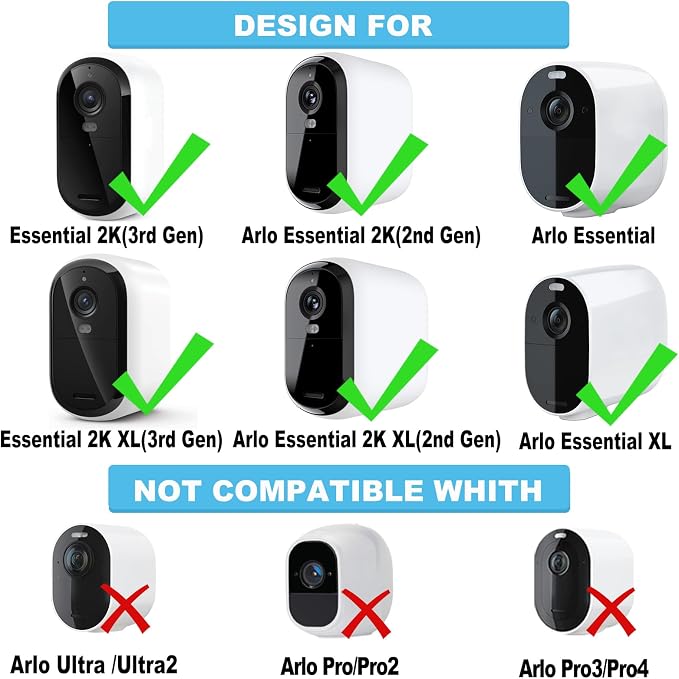 Solar Panel for Arlo Essential/XL Spotlight Cam, Essential 2K/2K XL, - Image 2