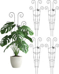 Metal Butterfly Trellis for Climbing Plants Indoor, 4 Pack 30 Inch Taller by Whtawtaw