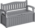 Homall 75 Gallon Outdoor Storage Benches Lockable Deck Box by Homall