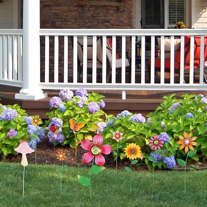 hogardeck Garden Decor for Outside, Yard Art Garden Decorations for Outdoor - Image 4