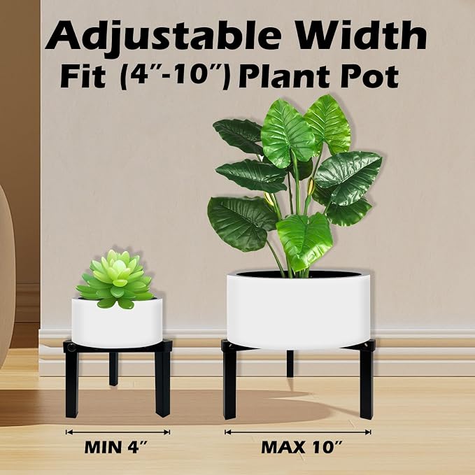 Three Legs Adjustable Metal Plant Stand - Image 4