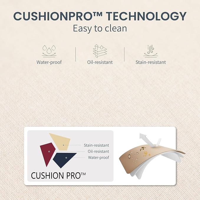 PHI VILLA Patio Dining Set for 6, Metal Patio Furniture - Image 6