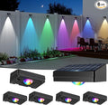 Solar LED Wall Light, RGB Color Changing Spotlight by ZSYIQIXI