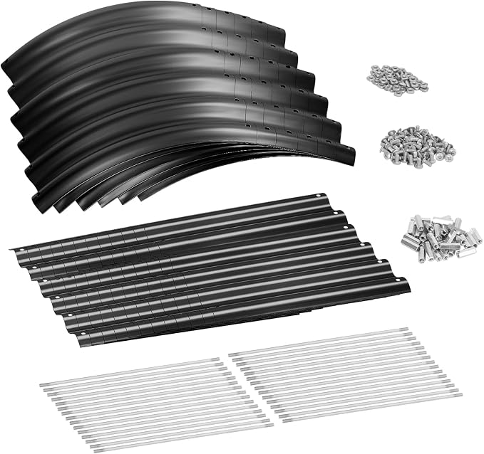 Land Guard 8×2×1.5ft Galvanized Raised Garden Bed Kit, Raised Garden Boxes - Image 3