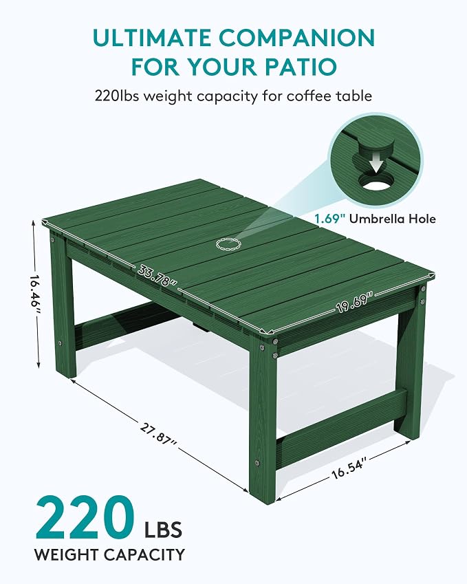 SERWALL Outdoor Coffee Table - Image 3