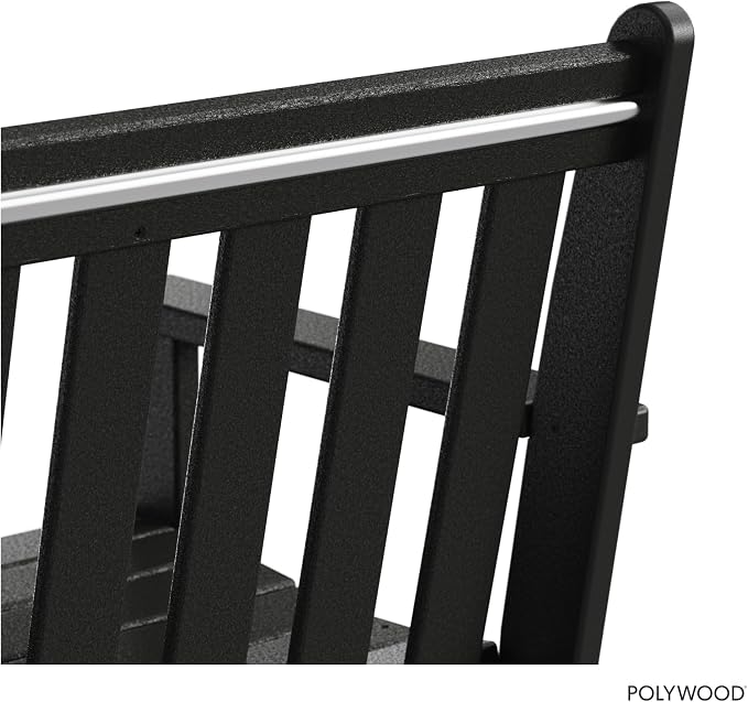 POLYWOOD GNB48BL Vineyard 48" Bench - Image 7