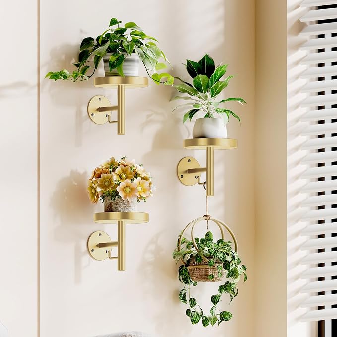 YUOROS 3 Pack Wall Plant Holder Stand Wall Planters by YUOROS