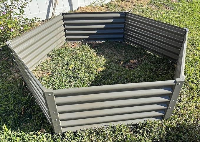 A ANLEOLIFE 8-Pack 70x60x18 in & 74x74x18 in Deep Root Galvanized Raised Garden - Image 6
