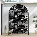 Casaphoria 72" H x 47" W Arched Metal Privacy Screen by Casaphoria