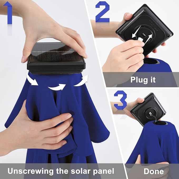 ABCCANOPY Durable Solar Led Patio Umbrellas - Image 3