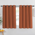 NICETOWN Blackout Burnt Orange Curtain by NICETOWN