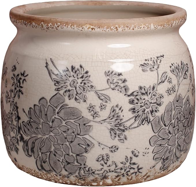 Modern Farmhouse Ceramic Planter by XiaanJiaju