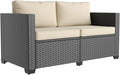 Aoxun 1 Piece Patio Furniture Set 2 Seats by Aoxun