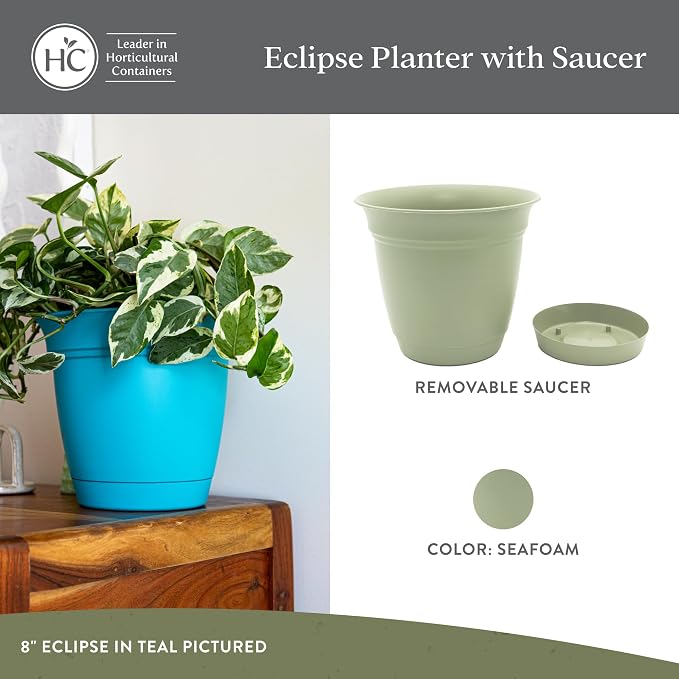 The HC Companies Eclipse Round Planter - Image 2