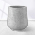 Kante 11.6" Dia Round Concrete Planter, Outdoor Indoor Large Plant Pots by Kante