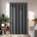 Joydeco Blackout Patio Sliding Door Curtains 96 Inches Long, Grommet Privacy by JOYDECO