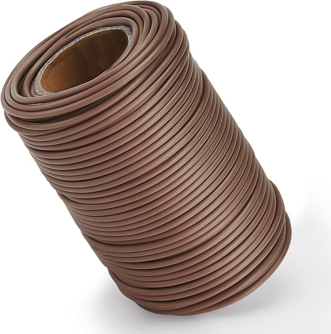 130 Feet Soft Plant Tie Brown Twist Garden Ties by TELENT+OUTDOORS