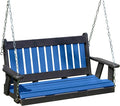 Mission Poly Lumber Wood 5FT Porch Swing Amish Craftsmandship Made in USA HDPE by Unknown