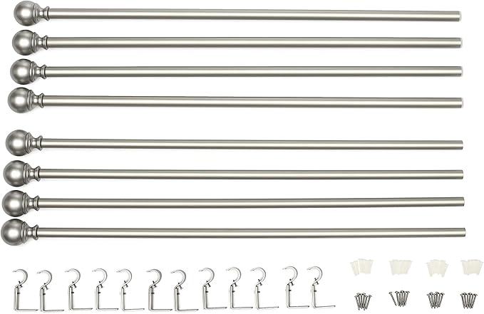 Amazon Basics Sturdy Adjustable Curtain Rod - Image 3