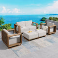 Sectional Outdoor Patio Furniture, Outdoor Rattan Wicker Sectional Sofa by SUNSHINEVALLEY