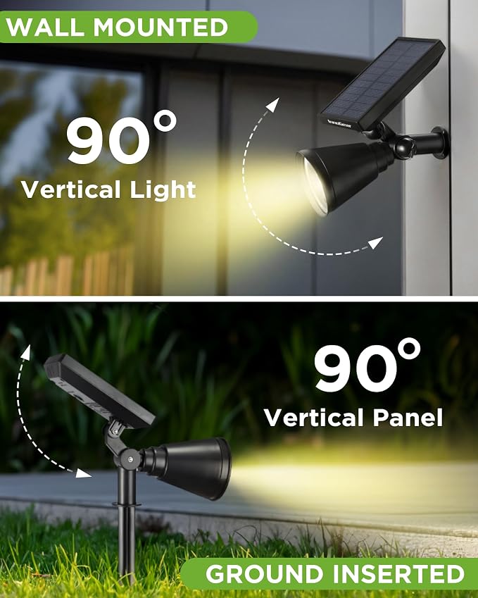 InnoGear Solar Lights Outdoor Waterproof Solar Garden Light - Image 6