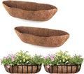 2 Pack Trough Coco Liner Fiber Replacement by EROCK