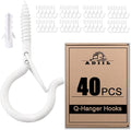 ADIIL 40 PCS Q Hanger Hooks by ADIIL