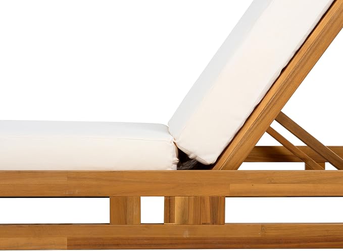 Christopher Knight Home Jossie Acacia Wood Chaise Lounge Chair Outdoor Set of 2 - Image 9