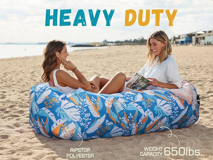 WEKAPO Inflatable Couch Air Lounger Chair - Image 4