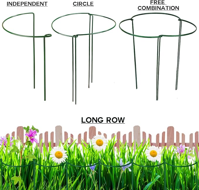 LEOBRO Plant Support Stakes, Plant Support, Peony Cages and Supports, Garden - Image 8