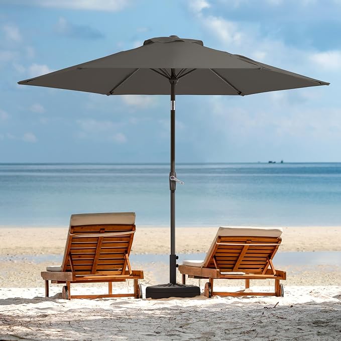 JEAREY 7.5FT Patio Umbrella Market Table Umbrella - Image 7