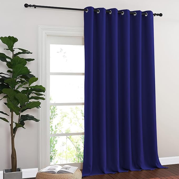 NICETOWN Navy Blue Blackout Curtains - Image 8
