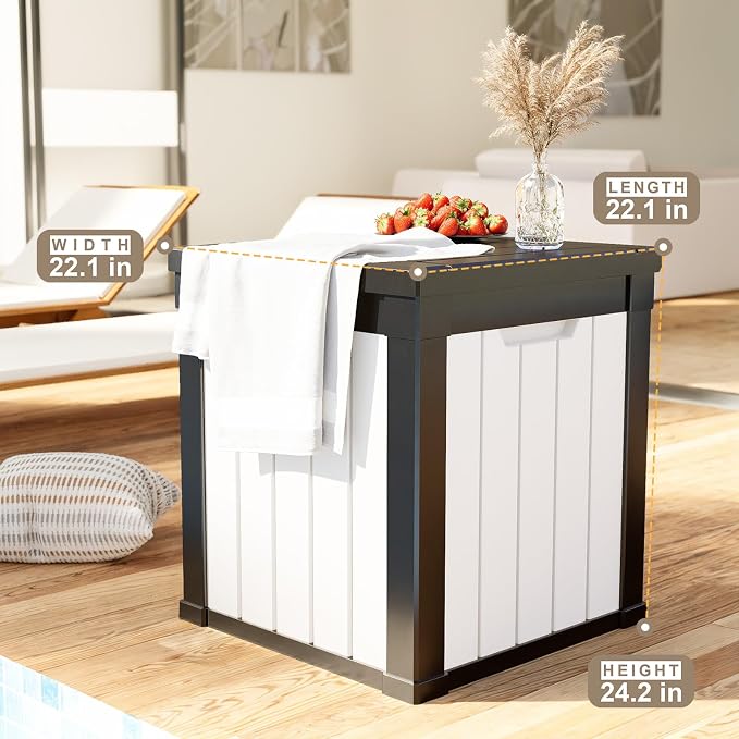ROJIK Outdoor Storage Housing Deck Box - Image 2