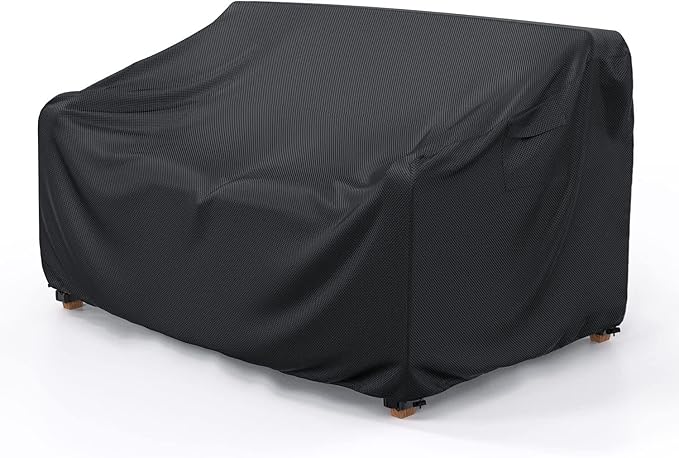 Heavy Duty Patio Sofa Cover Waterproof, Mrrihand 3-Seater Outdoor Sofa Loveseat by Mrrihand