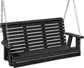Poly Lumber Wood 4FT Porch Swing Amish Craftsmandship Made in USA HDPE by Unknown