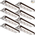 LEONLITE 8-Pack 12 Inch LED Hardscape Lighting, Update Retaining Wall Lights by LEONLITE