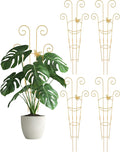 4Pcs Indoor Plant Trellis for Potted Plants, Houseplant Support Stakes for Ivy by Whtawtaw