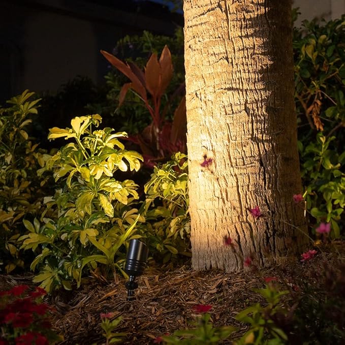 VOLT Fat Boy 12V Brass Outdoor Mini Spotlight - Image 5