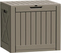Flamaker Resin Deck Box 40 Gallon Waterproof Outdoor Indoor Storage Box by Flamaker