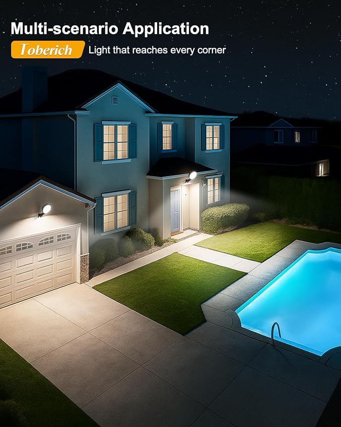 LED Barn Light, 150W 20000LM Yard Area Lights Dusk to Dawn Outdoor Lighting - Image 8