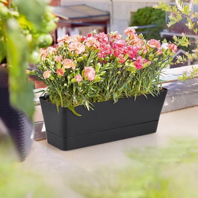 Window Box Planter with Tray - Image 5