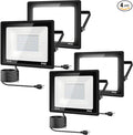 4Pack LED Flood Light Outdoor, 50W LED Work Light 5500lm by garageangle
